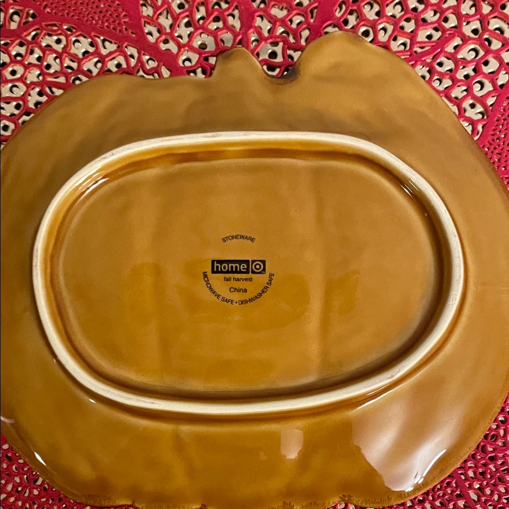 Fall Pumpkin Plate - Picture 3 of 5